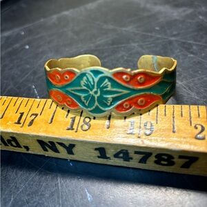 Unique Vintage Brass Bracelet